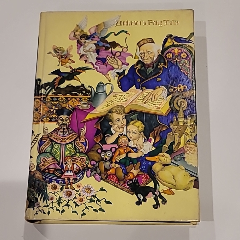 Vintage Hans Christian Anderson Fairy Tales 1981 Edition Hardcover Book